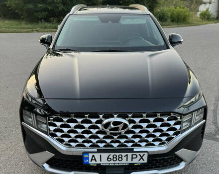 Черный Хендай Санта Фе, объемом двигателя 2.5 л и пробегом 8 тыс. км за 38000 $, фото 2 на Automoto.ua