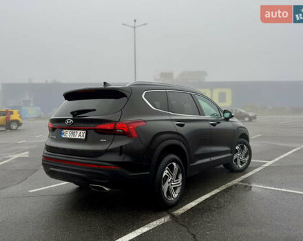 Черный Хендай Санта Фе, объемом двигателя 2.5 л и пробегом 101 тыс. км за 31500 $, фото 7 на Automoto.ua