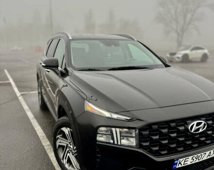 Черный Хендай Санта Фе, объемом двигателя 2.5 л и пробегом 101 тыс. км за 31500 $, фото 1 на Automoto.ua