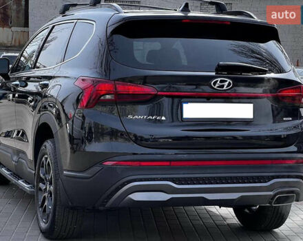 Черный Хендай Санта Фе, объемом двигателя 2.5 л и пробегом 15 тыс. км за 35499 $, фото 4 на Automoto.ua