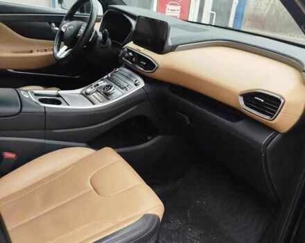 Черный Хендай Санта Фе, объемом двигателя 2.5 л и пробегом 37 тыс. км за 28300 $, фото 3 на Automoto.ua