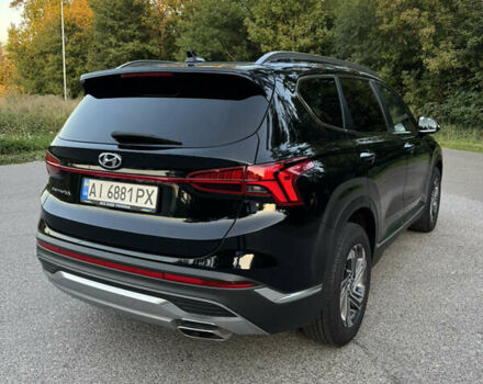 Черный Хендай Санта Фе, объемом двигателя 2.5 л и пробегом 8 тыс. км за 38000 $, фото 5 на Automoto.ua