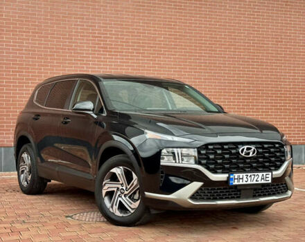Черный Хендай Санта Фе, объемом двигателя 2.5 л и пробегом 12 тыс. км за 31850 $, фото 3 на Automoto.ua