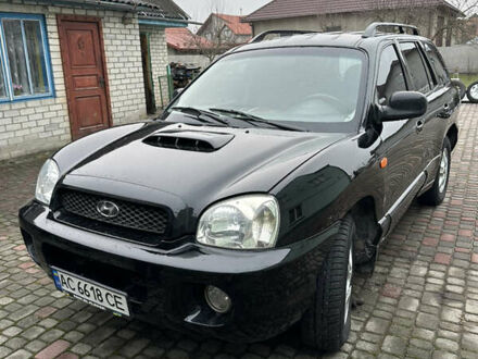 Хендай Санта Фе 2001 в Ковель на Automoto.ua Черный Хендай Санта Фе, объемом двигателя 1.99 л и пробегом 300 тыс. км за 6300 $, фото 1 на Automoto.ua