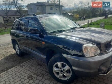 Хендай Санта Фе 2001 у Калуше на Automoto.ua Чорний Хендай Санта Фе, об'ємом двигуна 2 л та пробігом 325 тис. км за 4999 $, фото 1 на Automoto.ua