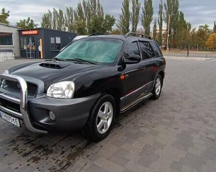 Чорний Хендай Санта Фе, об'ємом двигуна 2 л та пробігом 267 тис. км за 7500 $, фото 1 на Automoto.ua