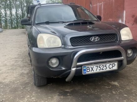 Хендай Санта Фе 2001 у Хмельницькому на Automoto.ua Чорний Хендай Санта Фе, об'ємом двигуна 2 л та пробігом 200 тис. км за 3599 $, фото 1 на Automoto.ua