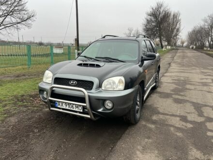 Чорний Хендай Санта Фе, об'ємом двигуна 2 л та пробігом 350 тис. км за 6999 $, фото 1 на Automoto.ua