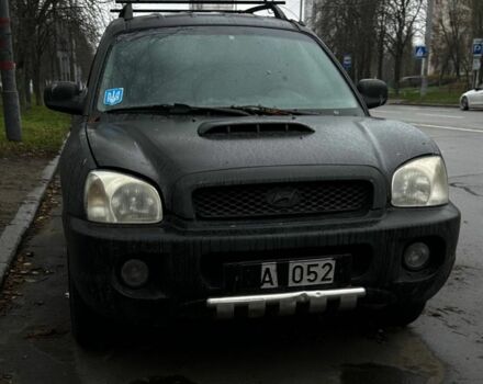 Черный Хендай Санта Фе, объемом двигателя 2 л и пробегом 111 тыс. км за 2635 $, фото 1 на Automoto.ua