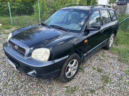 Хендай Санта Фе 2002 в Виннице на Automoto.ua Черный Хендай Санта Фе, объемом двигателя 2.4 л и пробегом 294 тыс. км за 3400 $, фото 1 на Automoto.ua