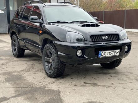Черный Хендай Санта Фе, объемом двигателя 2 л и пробегом 288 тыс. км за 5400 $, фото 1 на Automoto.ua