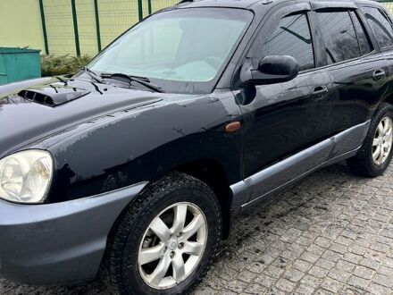 Хендай Санта Фе 2002 в Коростышеве на Automoto.ua Черный Хендай Санта Фе, объемом двигателя 2.7 л и пробегом 378 тыс. км за 5500 $, фото 1 на Automoto.ua