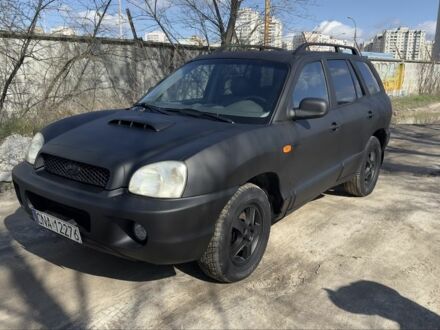 Хендай Санта Фе 2002 в Киеве на Automoto.ua Черный Хендай Санта Фе, объемом двигателя 2 л и пробегом 340 тыс. км за 3300 $, фото 1 на Automoto.ua