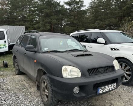 Черный Хендай Санта Фе, объемом двигателя 2 л и пробегом 300 тыс. км за 2900 $, фото 1 на Automoto.ua