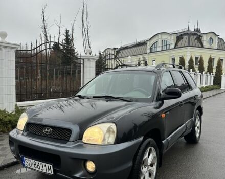 Черный Хендай Санта Фе, объемом двигателя 2 л и пробегом 300 тыс. км за 2700 $, фото 1 на Automoto.ua