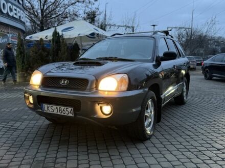 Чорний Хендай Санта Фе, об'ємом двигуна 2 л та пробігом 340 тис. км за 3500 $, фото 1 на Automoto.ua