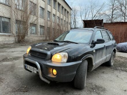 Хендай Санта Фе 2003 в Вольнянске на Automoto.ua Черный Хендай Санта Фе, объемом двигателя 2 л и пробегом 270 тыс. км за 2700 $, фото 1 на Automoto.ua