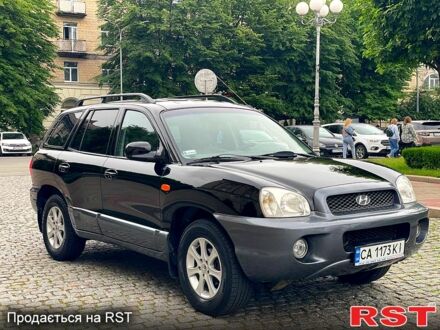 Хендай Санта Фе 2003 в Черкассах на Automoto.ua Черный Хендай Санта Фе, объемом двигателя 2.4 л и пробегом 268 тыс. км за 6300 $, фото 1 на Automoto.ua