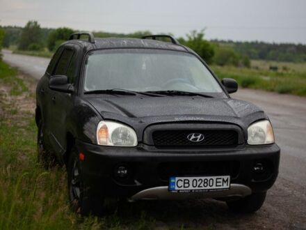 Хендай Санта Фе 2003 в Чернигове на Automoto.ua Черный Хендай Санта Фе, объемом двигателя 2.4 л и пробегом 200 тыс. км за 4999 $, фото 1 на Automoto.ua