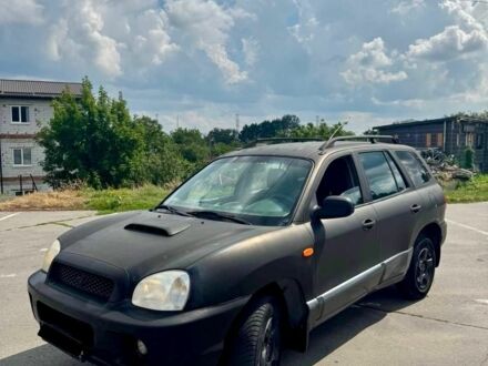 Чорний Хендай Санта Фе, об'ємом двигуна 2 л та пробігом 300 тис. км за 2900 $, фото 1 на Automoto.ua