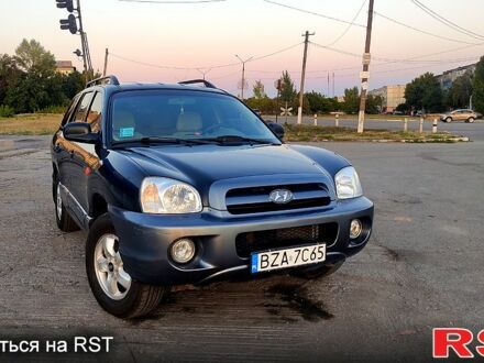 Черный Хендай Санта Фе, объемом двигателя 2 л и пробегом 339 тыс. км за 3888 $, фото 1 на Automoto.ua