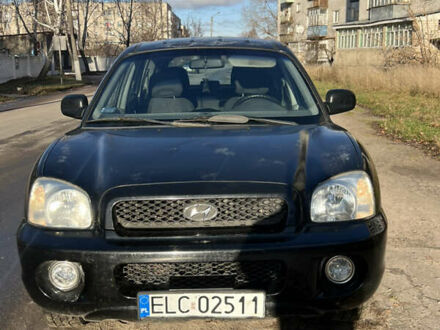 Чорний Хендай Санта Фе, об'ємом двигуна 1.99 л та пробігом 430 тис. км за 3200 $, фото 1 на Automoto.ua