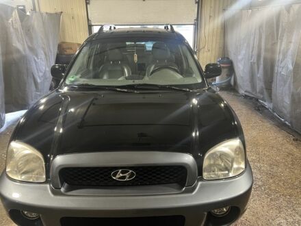 Хендай Санта Фе 2004 в Софіївська Борщагівка на Automoto.ua Черный Хендай Санта Фе, объемом двигателя 2 л и пробегом 383 тыс. км за 3500 $, фото 1 на Automoto.ua
