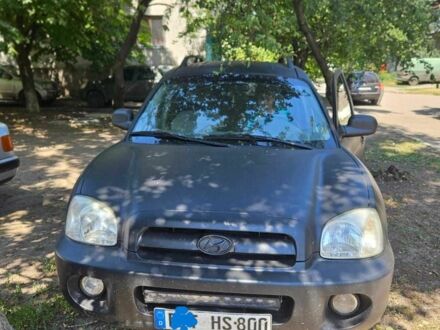 Хендай Санта Фе 2005 в Доброполье на Automoto.ua Черный Хендай Санта Фе, объемом двигателя 2 л и пробегом 296 тыс. км за 3700 $, фото 1 на Automoto.ua
