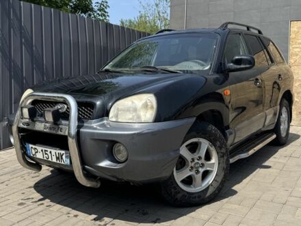 Хендай Санта Фе 2005 в Краматорске на Automoto.ua Черный Хендай Санта Фе, объемом двигателя 2 л и пробегом 296 тыс. км за 3500 $, фото 1 на Automoto.ua