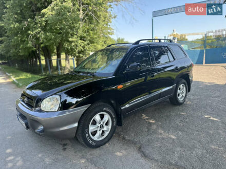 Хендай Санта Фе 2005 у Житомирі на Automoto.ua Чорний Хендай Санта Фе, об'ємом двигуна 1.99 л та пробігом 283 тис. км за 7500 $, фото 1 на Automoto.ua
