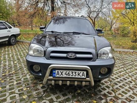 Хендай Санта Фе 2005 у Харкові на Automoto.ua Чорний Хендай Санта Фе, об'ємом двигуна 2 л та пробігом 225 тис. км за 5850 $, фото 1 на Automoto.ua