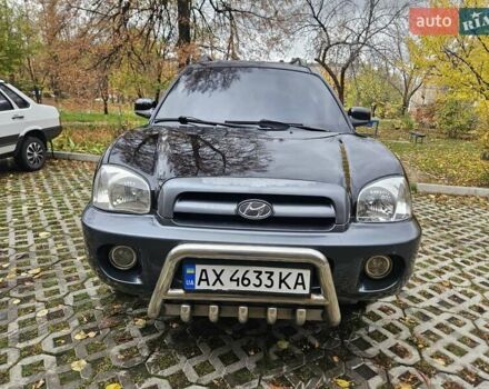 Хендай Санта Фе 2005 в Харькове на Automoto.ua Черный Хендай Санта Фе, объемом двигателя 2 л и пробегом 225 тыс. км за 5850 $, фото 1 на Automoto.ua