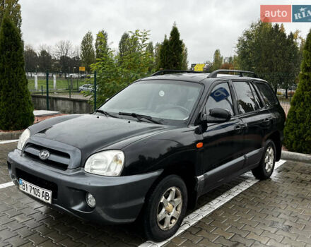 Хендай Санта Фе 2005 в Кременчуге на Automoto.ua Черный Хендай Санта Фе, объемом двигателя 2 л и пробегом 270 тыс. км за 4300 $, фото 1 на Automoto.ua