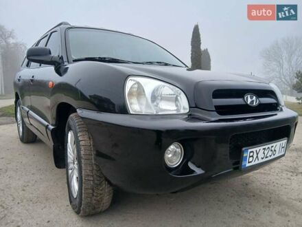 Черный Хендай Санта Фе, объемом двигателя 2.66 л и пробегом 195 тыс. км за 5699 $, фото 1 на Automoto.ua