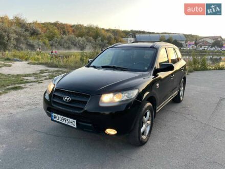 Хендай Санта Фе 2006 у Дніпро (Дніпропетровську) на Automoto.ua Чорний Хендай Санта Фе, об'ємом двигуна 2.19 л та пробігом 310 тис. км за 8500 $, фото 1 на Automoto.ua