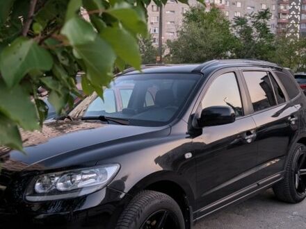 Хендай Санта Фе 2006 в Запорожье на Automoto.ua Черный Хендай Санта Фе, объемом двигателя 2.2 л и пробегом 270 тыс. км за 7700 $, фото 1 на Automoto.ua