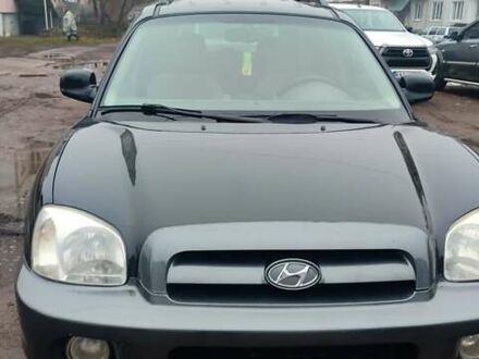 Чорний Хендай Санта Фе, об'ємом двигуна 2 л та пробігом 316 тис. км за 7399 $, фото 1 на Automoto.ua