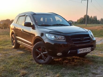 Хендай Санта Фе 2006 в Житомире на Automoto.ua Черный Хендай Санта Фе, объемом двигателя 2.7 л и пробегом 3 тыс. км за 9100 $, фото 1 на Automoto.ua