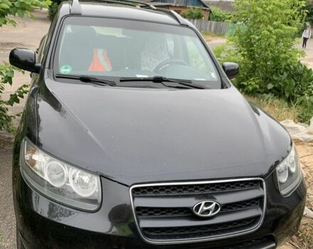 Черный Хендай Санта Фе, объемом двигателя 2.2 л и пробегом 235 тыс. км за 8500 $, фото 1 на Automoto.ua