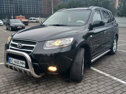 Черный Хендай Санта Фе, объемом двигателя 2.2 л и пробегом 300 тыс. км за 8600 $, фото 1 на Automoto.ua