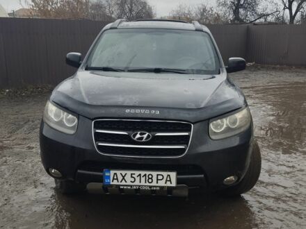 Черный Хендай Санта Фе, объемом двигателя 2.2 л и пробегом 244 тыс. км за 10500 $, фото 1 на Automoto.ua