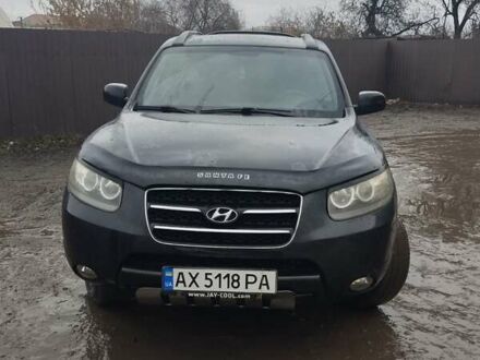 Черный Хендай Санта Фе, объемом двигателя 2.2 л и пробегом 244 тыс. км за 10500 $, фото 1 на Automoto.ua
