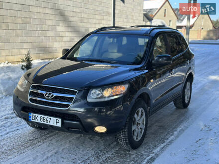 Черный Хендай Санта Фе, объемом двигателя 2.19 л и пробегом 296 тыс. км за 7850 $, фото 1 на Automoto.ua
