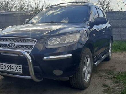 Черный Хендай Санта Фе, объемом двигателя 2.7 л и пробегом 196 тыс. км за 9150 $, фото 1 на Automoto.ua