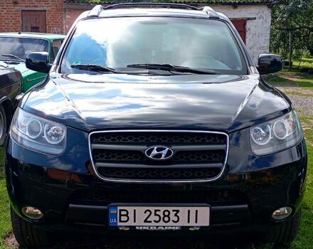 Черный Хендай Санта Фе, объемом двигателя 2.2 л и пробегом 227 тыс. км за 9200 $, фото 1 на Automoto.ua