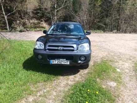 Хендай Санта Фе 2006 у Надворной на Automoto.ua Чорний Хендай Санта Фе, об'ємом двигуна 2 л та пробігом 260 тис. км за 6300 $, фото 1 на Automoto.ua