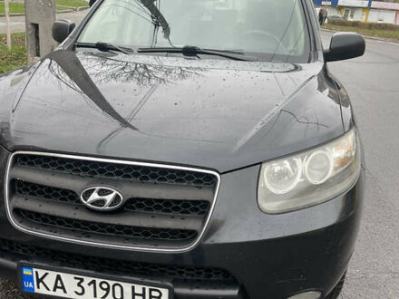 Черный Хендай Санта Фе, объемом двигателя 2.19 л и пробегом 214 тыс. км за 9700 $, фото 1 на Automoto.ua