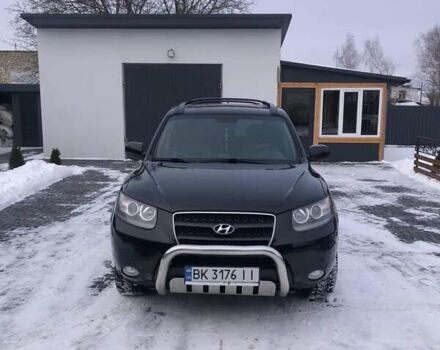 Черный Хендай Санта Фе, объемом двигателя 2.19 л и пробегом 278 тыс. км за 8500 $, фото 1 на Automoto.ua