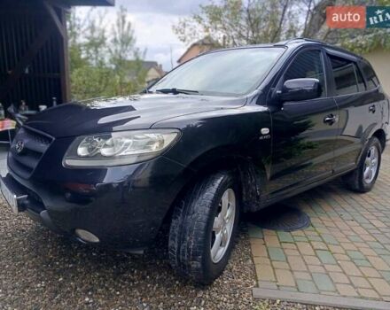 Черный Хендай Санта Фе, объемом двигателя 2.19 л и пробегом 285 тыс. км за 7499 $, фото 1 на Automoto.ua