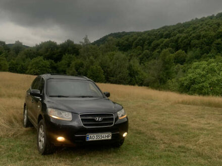 Черный Хендай Санта Фе, объемом двигателя 2.2 л и пробегом 268 тыс. км за 8200 $, фото 1 на Automoto.ua